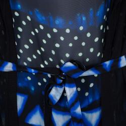 مملوكة مسبقًا Roberto Cavalli Polka Print Knit Top