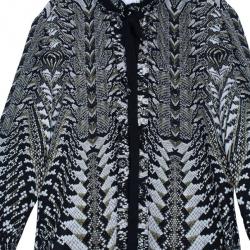 Pre Owned Roberto Cavalli Snake Print Top M