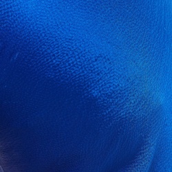 Pre Owned Roberto Cavalli Blue Textured Silk Flared Trousers S