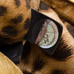 مملوكة مسبقًا Roberto Cavalli Black Whipstitched Leather Bag  