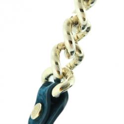 مملوكة مسبقًا Roberto Cavalli Teal Nubuck Tote