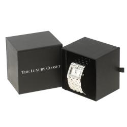 مملوكة مسبقًا ساعة يد نسائية روبرتو كافالي كليفادج ستانلس ستيل فضية 35 مم