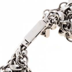 Pre Owned ساعة روبرتو كافالي سوداء ستانلس ستيل سلسلة للنساء 28مم