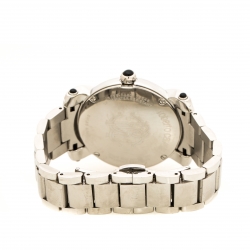 Pre Owned Roberto Cavalli Multicolor Dial Stainless Steel Anniversary 7253172545 Women's Wristwatch 39 mm