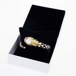مملوكة مسبقًا Roberto Cavalli Snake Flower SS Womens Wristwatch 24 MM