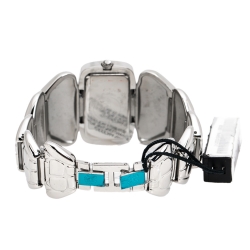 Pre Owned ساعة يد نسائية روبرتو كافالي R7253198015 ستانلس ستيل فضة  38 مم