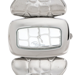 Pre Owned ساعة يد نسائية روبرتو كافالي R7253198015 ستانلس ستيل فضة  38 مم