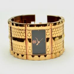 Pre Owned Roberto Cavalli Keira Rose Gold Stainless Steel Wristwatch