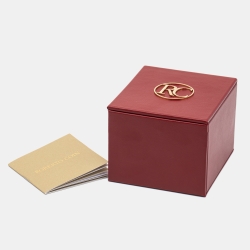 Pre Owned  Roberto Coin Princess Flower Diamonds 18k Two Tone Gold Bracelet