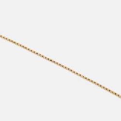 Roberto Coin Princess Flower 18K Yellow Gold Necklace & Earrings Set