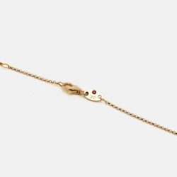 Roberto Coin Princess Flower 18K Yellow Gold Necklace & Earrings Set