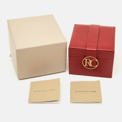 Roberto Coin Princess Flower 18K Yellow Gold Necklace & Earrings Set
