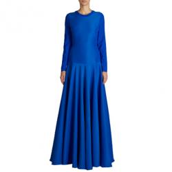 Pre Owned Roksanda Ilincic Laurine Royal Blue Floor-Length Dress S