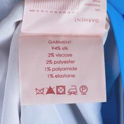 Pre Owned Roksanda Ilincic Iden Cerulean Gown M