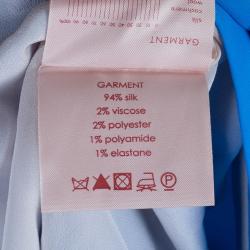 Pre Owned Roksanda Ilincic Iden Cerulean Gown M