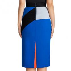 مملوكة مسبقًا Roksanda Ilincic Alba Colour-Block Skirt M