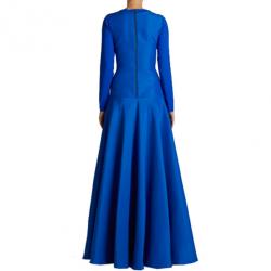 Pre Owned Roksanda Ilincic Laurine Royal Blue Floor-Length Dress M