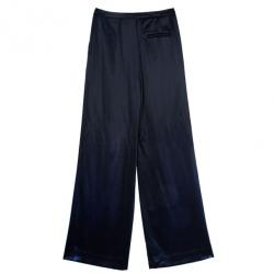 Pre Owned Roksanda Ilincic Silk Wide-leg Trousers M