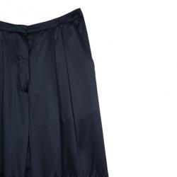 Pre Owned Roksanda Ilincic Silk Wide-leg Trousers M