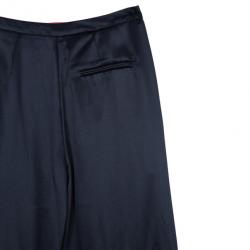 Pre Owned Roksanda Ilincic Silk Wide-leg Trousers M