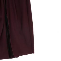 Pre Owned Roksanda Ilincic Gathered Wool Dress M