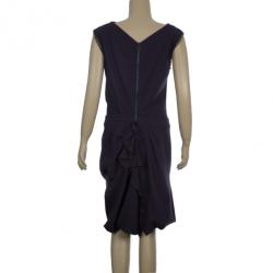 Pre Owned Roksanda Ilincic Crepe Padina Dress M