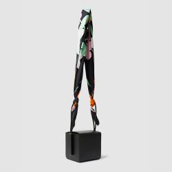 Roksanda Black Scarf-Handle Leather Box Bag One Size