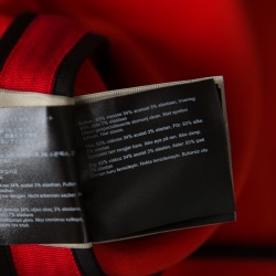 Pre Owned Limited Edition by Roland Mouret Bright Red Erskin Cocktail Dress L