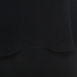 Pre Owned Roland Mouret Black Crepe One Shoulder Amaral Dress M