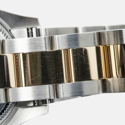 Pre Owned Rolex Mother Of Pearl Diamond 18K Yellow Gold Oystersteel M278383RBR-0027 Datejust Women's Wristwatch 31 mm