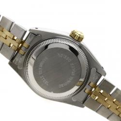 Pre Owned Rolex Champagne 18K Yellow Gold and Stainless Steel Datejust Women's Wristwatch 26MM