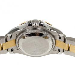 Rolex Mother of Pearl Gold Yacht-Master Women's Wristwatch 29MM