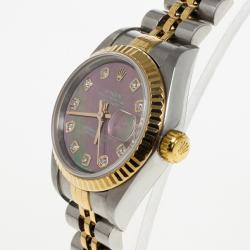 مملوكة مسبقًا Rolex Oyster Perpetual Datejust Womens Wristwatch 26MM