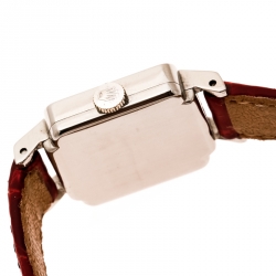 Rolex Cream Stainless Steel Vintage Precision 9158 Women's Wristwatch 17 mm
