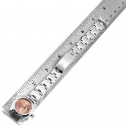 Pre Owned Rolex Salmon Stainless Steel Date 79160 Women's Wristwatch 26MM