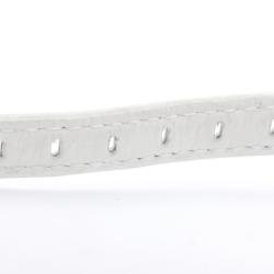 Rolex Silver 18K White Gold Orchid Women's Wristwatch 17 MM
