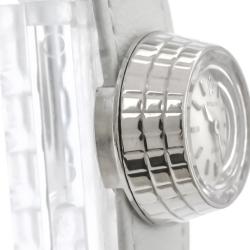 Rolex Silver 18K White Gold Orchid Women's Wristwatch 17 MM