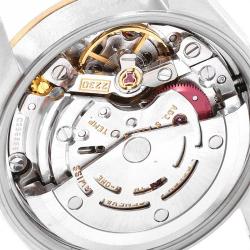 Pre Owned Rolex Champagne 18K Yellow Gold Diamond and Stainless Steel Non Date 76183 Women's Wristwatch 24MM