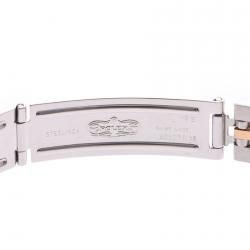 مملوكة مسبقًا Rolex Champagne Yellow Gold and Stainless Steel Datejust 69173G Women's Wristwatch 25MM