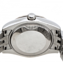 مملوكة مسبقًا Rolex Mother of Pearl Stainless Steel Diamonds Datejust 31 178344 Women's Wristwatch 31 mm