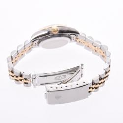 مملوكة مسبقًا ساعة يد نسائية رولكس دايتجست 79173 ذهب أصفر عيا�ر 18 و ستانلس ستيلس شامبانيا 26 مم