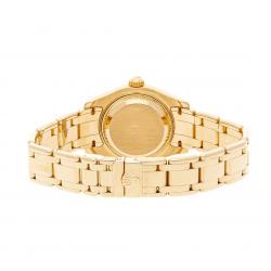 Pre Owned Rolex Black Diamonds 18K Yellow Gold Datejust 80298 Women's Wristwatch 29 MM