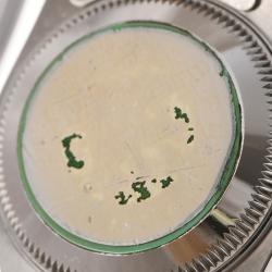 Pre Owned Rolex White Diamond 18k Yellow Gold And Stainless Steel Datejust 69173G Automatic Women's Wristwatch 26 mm