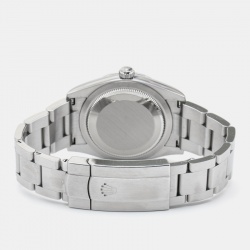 مملوكة مسبقًا ساعة يد نسائية رولكس أويستر بربتشوال 124200-0001 أويسترستيل فضية 34مم