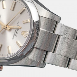 مملوكة مسبقًا ساعة يد نسائية رولكس أويستر بربتشوال 124200-0001 أويسترستيل فضية 34مم