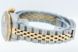 مملوكة مسبقًا Rolex Pink Diamonds 18K Yellow Gold and Stainless Steel Datejust Women's Wristwatch 26MM