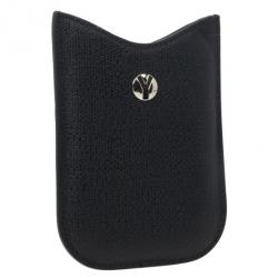 Pre Owned Yves Saint Laurent Black Leather Ycon Blackberry Cover