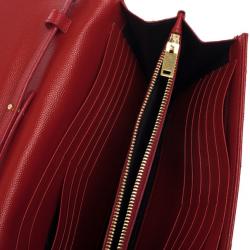 مملوكة مسبقًا Yves Saint Laurent Red Cassandre Large Quilted Shoulder Bag