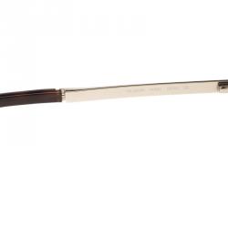 Pre Owned نظارة شمسية سان لوران باريس بنية مربعة