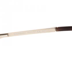 Pre Owned نظارة شمسية سان لوران باريس بنية مربعة